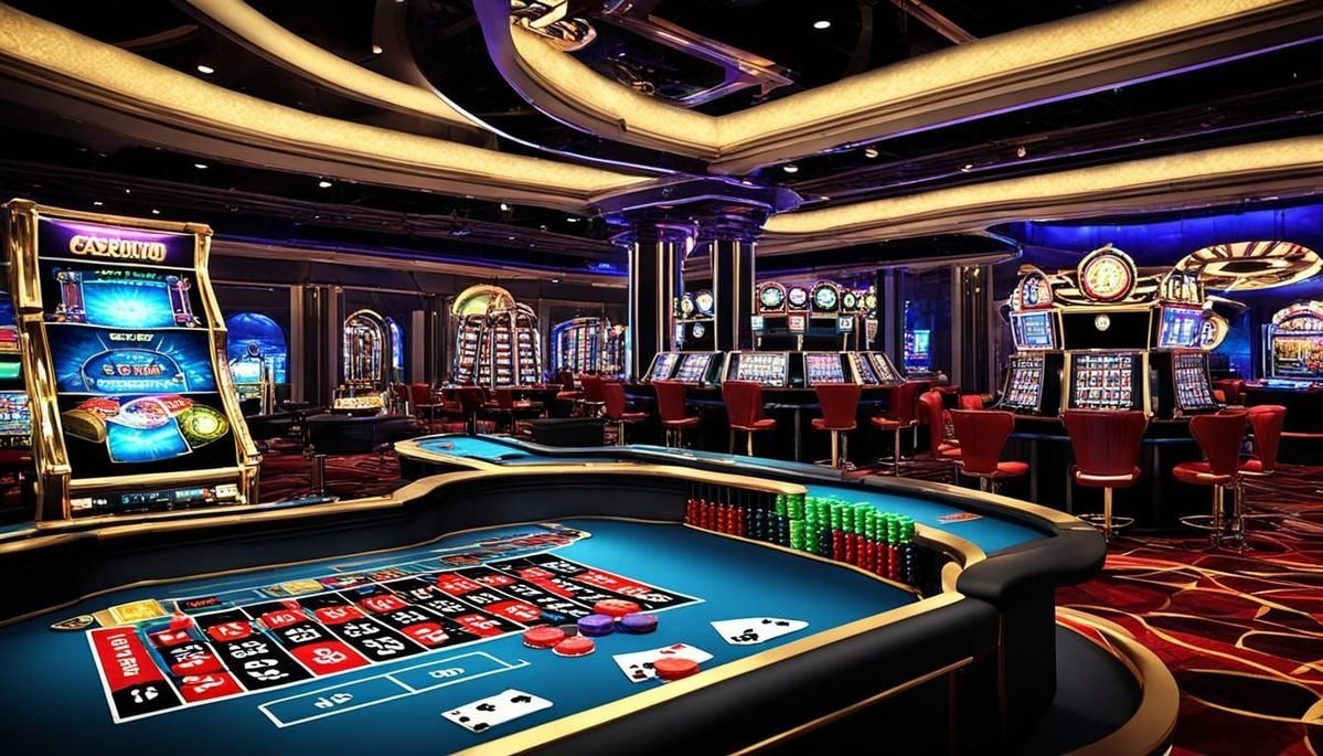 Blackjack card dealing from shoe at budi4d slot live table